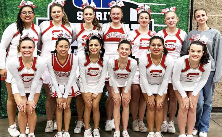 SILVERTON AT STATE The Silverton cheer squad traveled to Fort Worth last week to compete at the State cheer meet. | COURTESY PHOTO