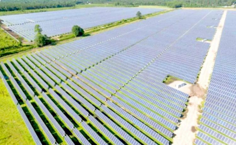 CARET IN COTTLE? This solar farm in Maxton, North Carolina, was developed by Caret LLC, formerly known as Innovative Solar. Caret is the U.S. solar development unit of Australian company VivoPower. Caret, which partnered with Starbucks to develop the solar farm in North Carolina, has been granted a tax abatement by the Cottle Commissioners to develop a solar farm south of Paducah, Texas. | COURTESY PHOTO