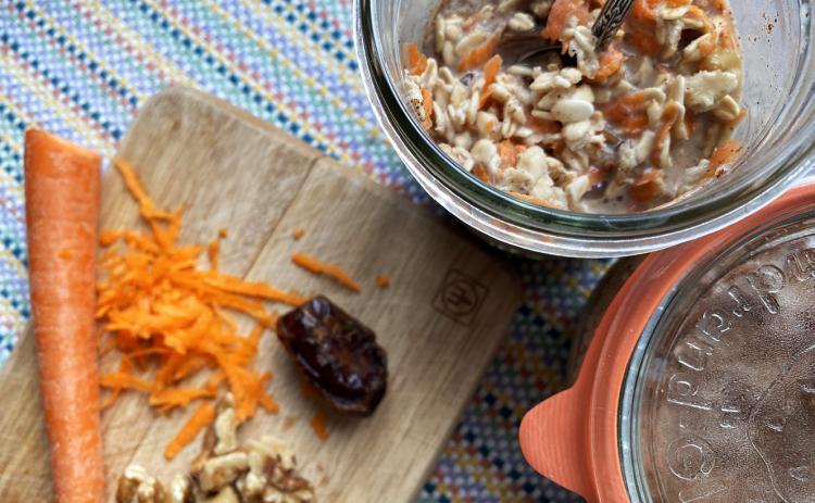 THE NIGHT BEFORE If you haven’t tried overnight oats, you’ll find the concept is a wonderful way to meal prep if you like to plan ahead. | ANGELINA LaRUE PHOTO
