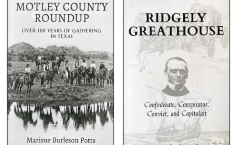 Motley’s Potts to join Oct. 1 book signing in Spur