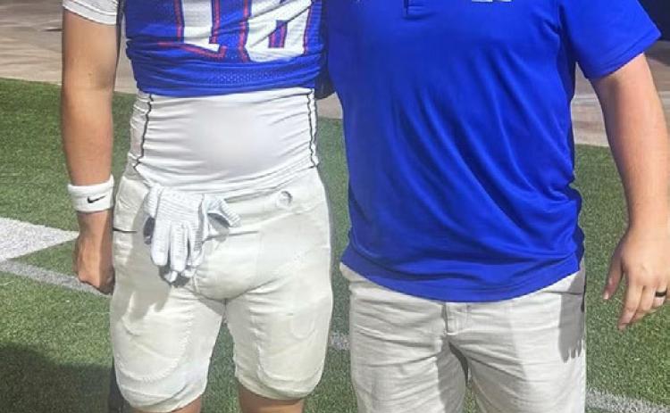 Carson Tucker suits up for TSMCA All-Star Game