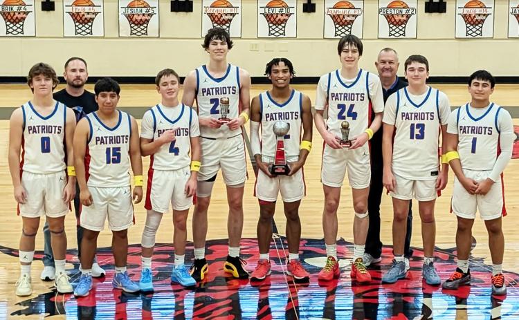 PATRIOTS UNDEFEATED CHAMPIONS Valley emerged undefeated in the Garden City Booster Club Classic tournament this last weekend, Dec. 12-14. | COURTESY PHOTO