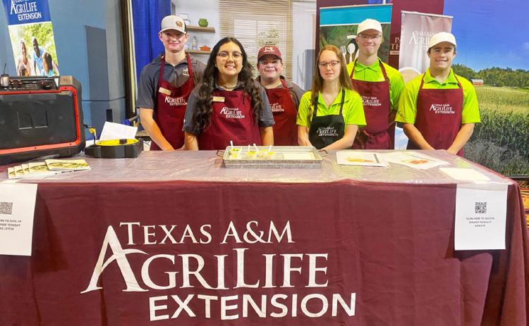 Last week at the Amarillo Farm and Ranch Show, Texas A&amp;M AgriLife Extension FCH agents from Briscoe, Carson and Hemphill Counties brought their Healthy Texas Youth Ambassadors to lead the Dinner Tonight food demonstrations. These six youth did an amazing job teaching the audience about the nutrition of the dish they prepared, proper food handling, and food storage. | COURTESY PHOTO