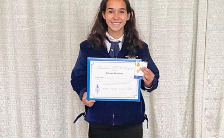 Perryman earns prestigious American FFA degree