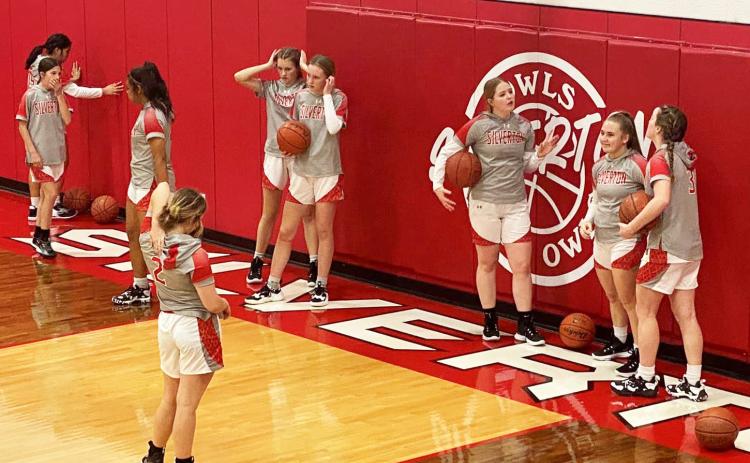 LADY OWLS WIN The Silverton girls basketball team opened their season last week with a victory over McLean. | COURTESY PHOTO