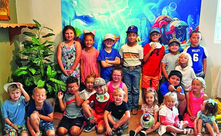 DIVE INTO READING TheTurkey Library’s Summer Reading Program, Dive Into Reading, finished its last workshop last week, and attendees were rewarded with a pool party. | COURTESY PHOTO