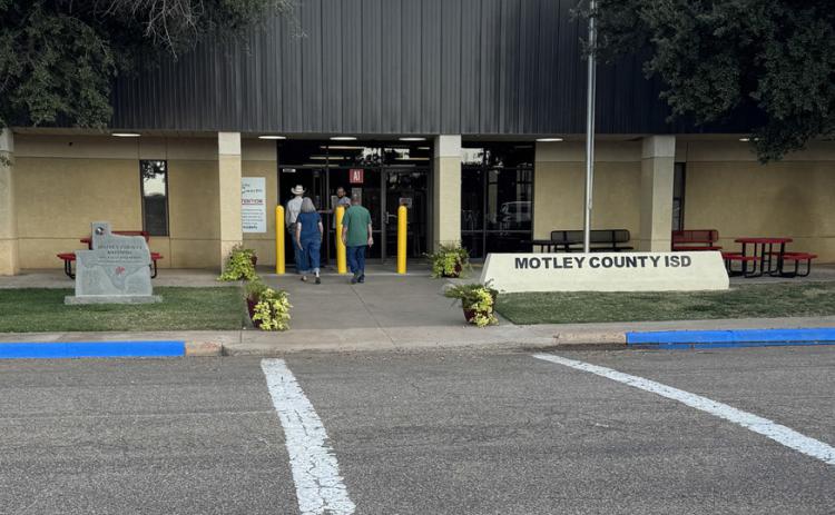 Motley County ISD held a community information session on its proposed bond-funded improvements Sept. 30; a second session is slated for Oct. 14, at the MCISD gym. Early voting for the November 4 election begins Oct. 20. SEE RENDERINGS, PAGE 11
