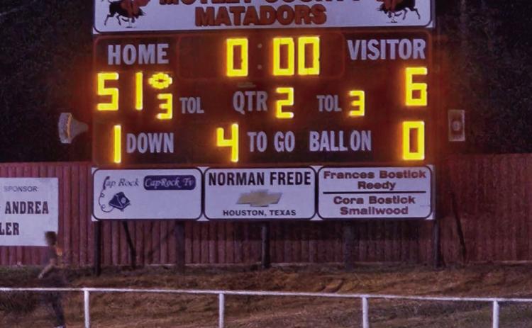 MOTLEYWINS The Motley County Matadors opened district with a win at home last week, defeating the Guthrie Jaguars 51-6. This week they get a bye, but next week they travel to Kent County to face the #2-in-the-state and District 6-1A rival Jayton Jaybirds. | COURTESY PHOTO