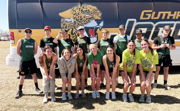 GUTHRIETRACK&amp;FIELD competitors headed to Haskell last week. | COURTESY PHOTO