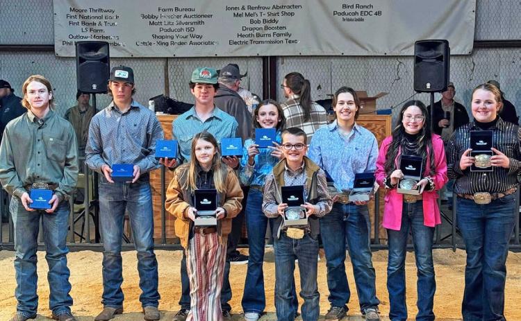 SHOWMANSHIP AWARDS