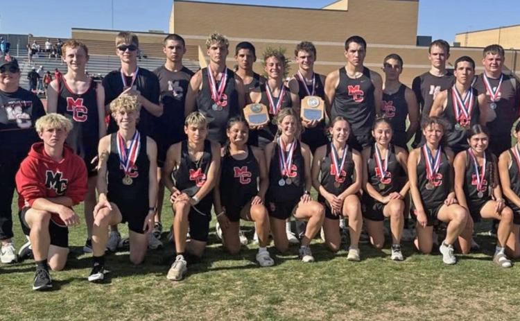 MOTLEY HONORS The Motley County Matadors and Lady Mats competed at the Area track meet in Post last week. Motley County had 10 girls and 16 boys competing and advanced 6 girls and 10 boys to the Region meet, which is scheduled for next Friday and Saturday in Levelland. | COURTESY PHOTOS