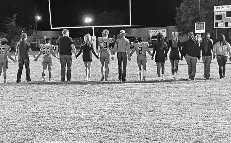 SENIOR NIGHT Friday night was senior night in Paducah, and it was last home game for PHS seniors. | COURTESY PHOTO