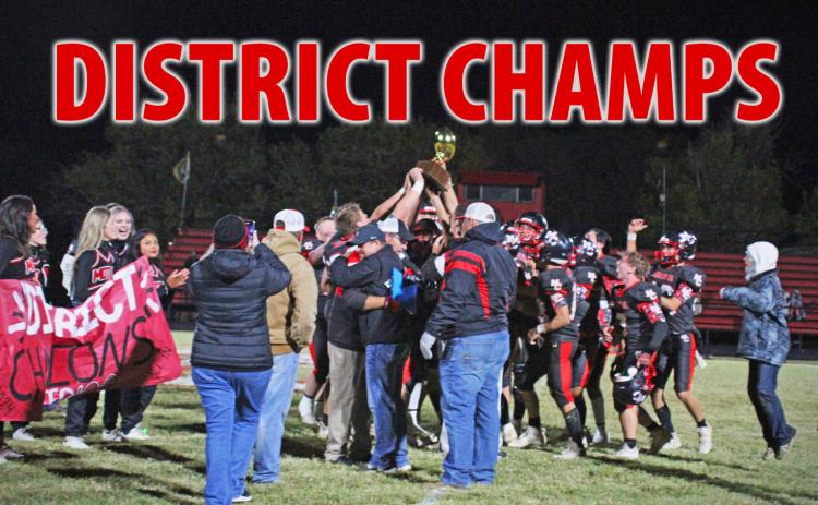 VICTORY Motley County defeated the McLeanTigers 58-38 at home last week to win the district title for the Matadors. The win also completed an undefeated regular season for Motley County at 10-0 overall and 4-0 in district play. Motley County will face Miami Friday night in Groom at 8 p.m. for the bi-district playoff. Across Caprock Country Valley and Paducah also scored playoff bids; see more details on high school football on pages 5-6. | MATADOR YEARBOOK PHOTO