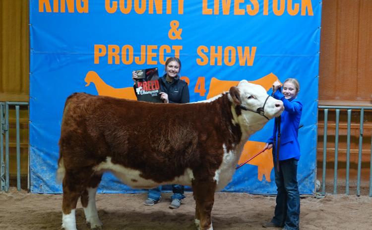 SENIOR SHOWMANSHIP, CATTLE LANEY JOUETT