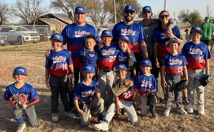 OPENER WIN As baseball teams across the country celebrated opening day last week, perhaps none celebrated more than the Valley coachpitch team winning their opener over Floydada, 13-2. | COURTESY PHOTO
