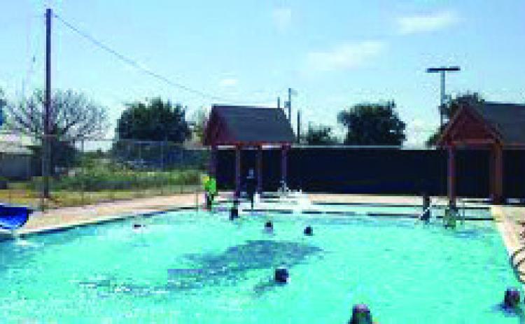 DIVE IN Jayton’s swimming pool is one of the area pools open to the public during the summer months. | COURTESY PHOTO