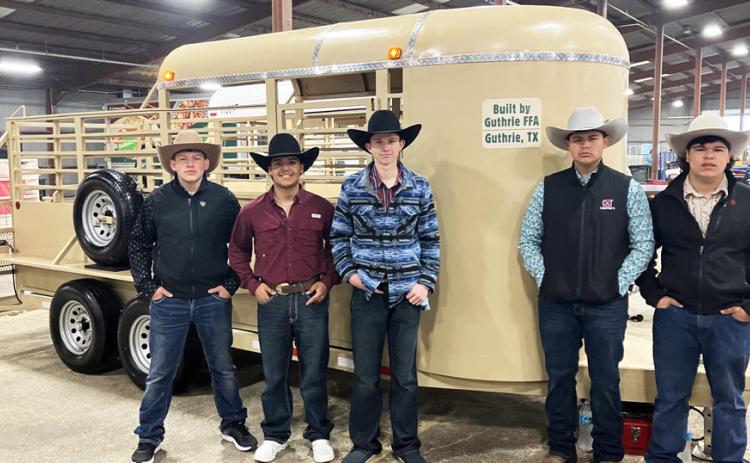 AGMECHHONORS Pictured L-R: KarsenTaylor, Steven Uribe, Alex McWhirter, Kaden Taylor, Bryson Taylor.