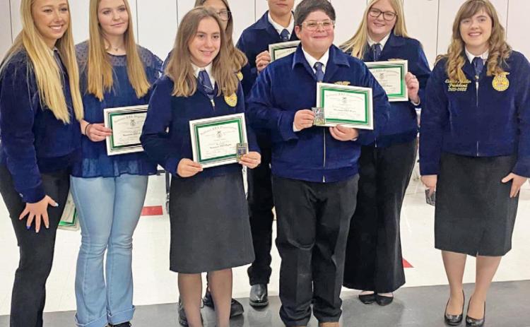 SILVERTON FFA HONORS
