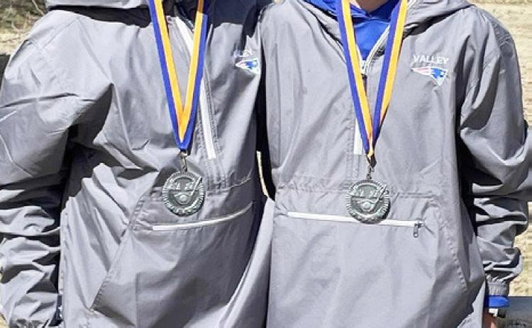 At the Spur golf tournament last week, Valley players Cade Lamb and Hartlee Battey placed 2nd overall. | COURTESY PHOTO