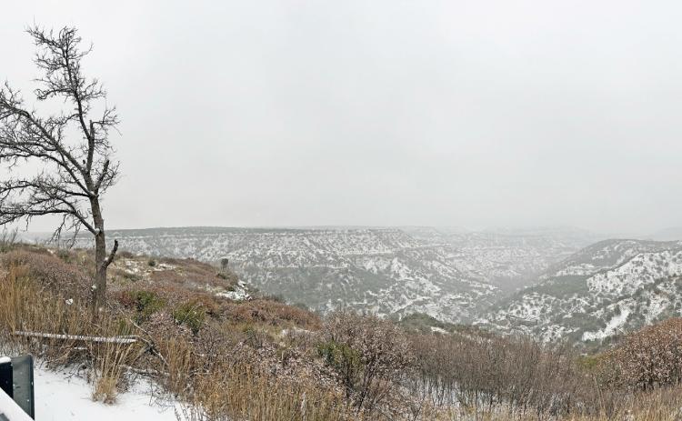 First bout of winter weather this