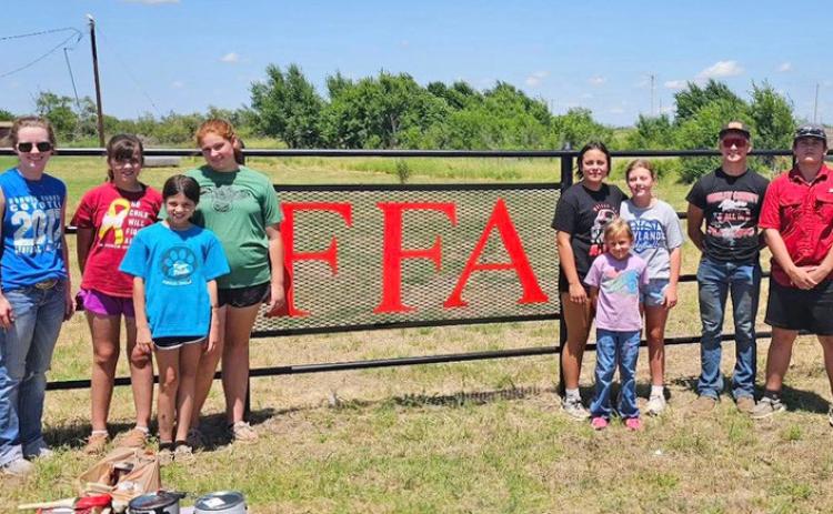 Motley County FFA begins AG farm makeover