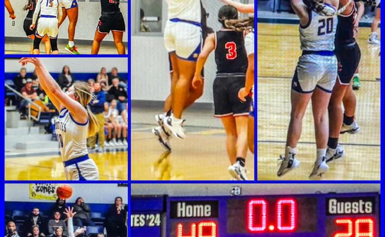 LADY MATS Motley County’s Lady Matadors varsity basketball team fell to the Spur Spurettes on the road 49-28 Friday night in district play. | COURTESY PHOTO
