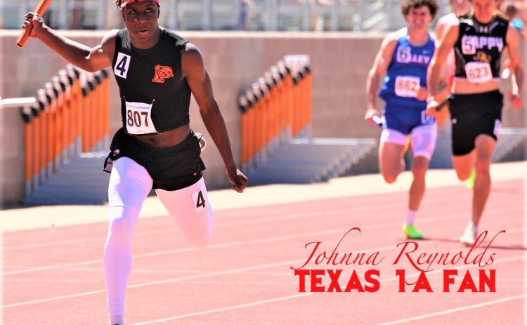 STATE BOUND The Paducah boys track team is State Bound in the 4x100mrelay.JoshGonzales,CordPiper,JadenFrawnerandJakyen Wright ran a 42.97 at the Regional track meet and will compete in Austin at State this Friday and Saturday. | COURTESY PHOTO
