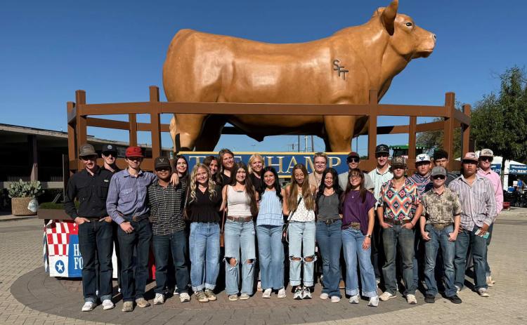 Guthrie FFA and FCCLA students attended the State Fair of Texas last week. | COURTESY PHOTO