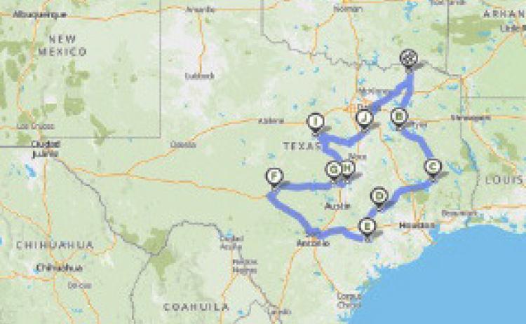 Going to Europe but staying in Texas
