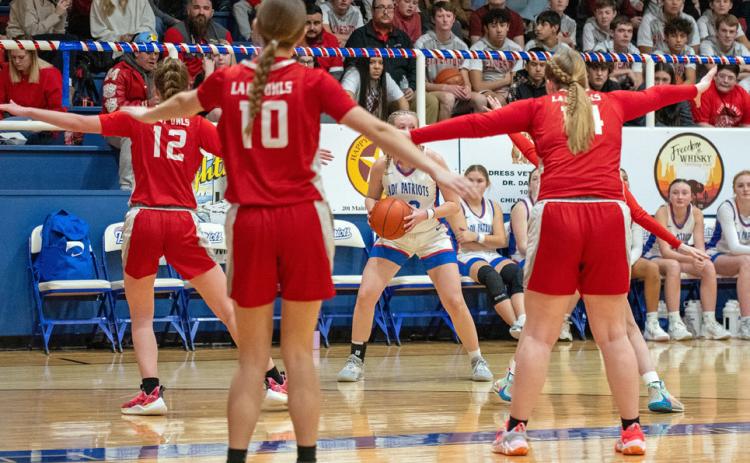 VALLEY GIRLS WIN The #1 girls basketball team in the state, the Valley Lady Patriots defeated Silverton 55-47 for a key district win Friday night. | COURTESY PHOTO