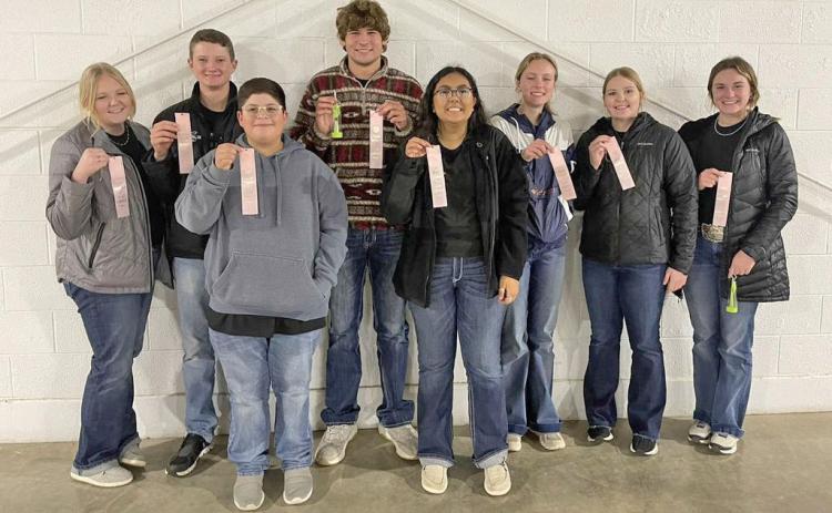 BRISCOE 4H HONORS Congrats to the Briscoe County senior food challenge teams. Both teams placed 4th in their category of main dish and side dish. | COURTESY PHOTO