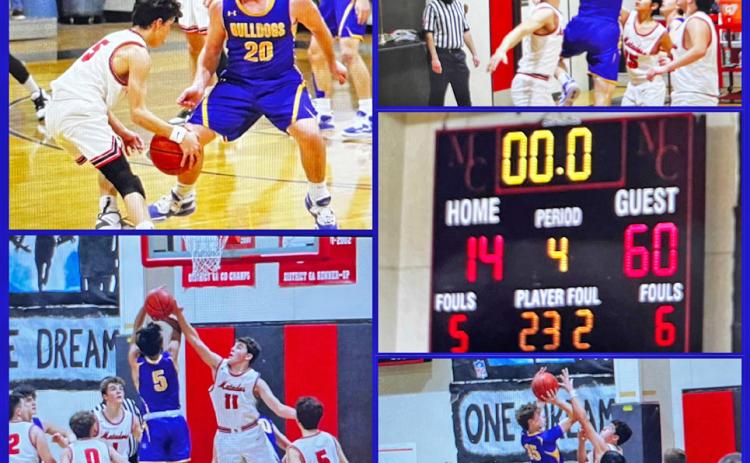 MATADORS STOPPED The Motley County Matadors fell to the Spur Bulldogs last week 60-14 in district play in Spur. | COURTESY PHOTO