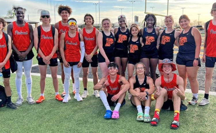 AREA ADVANCERS Paducah will advance in eight events to the Area track meet in Petersburg April 20. | COURTESY PHOTO