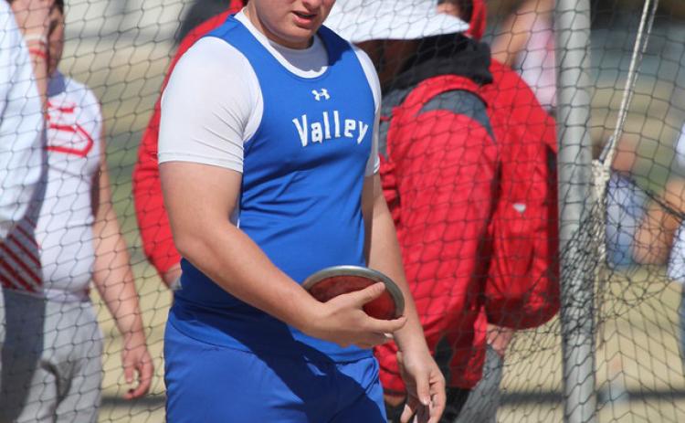 Valley advances 15 to Area track