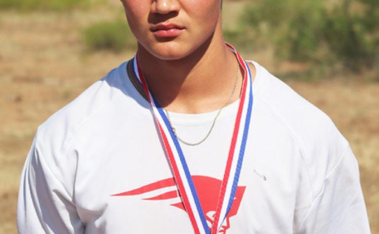 TRENTON FAIRCHILD finished in2ndplaceduringtheCaprock CanyonBisonRuncrosscountry meet on Sept. 2. | COURTESY PHOTO