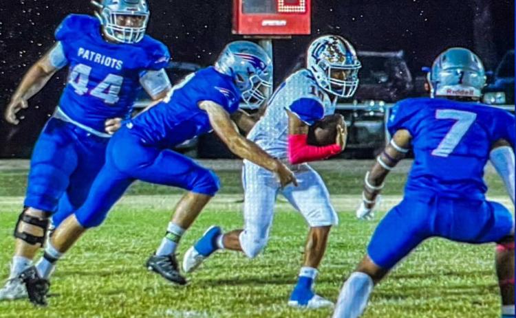 TheValley Patriots defeated the Spur Bulldogs 53–0 at home in a district matchup Friday night. This week, Valley (4-4, 1-0) faces a big challenge as they host the #1 team in the state, the undefeated Knox City Greyhounds (8-0, 1-0). | CAPTURED BY CONRAD PHOTOS