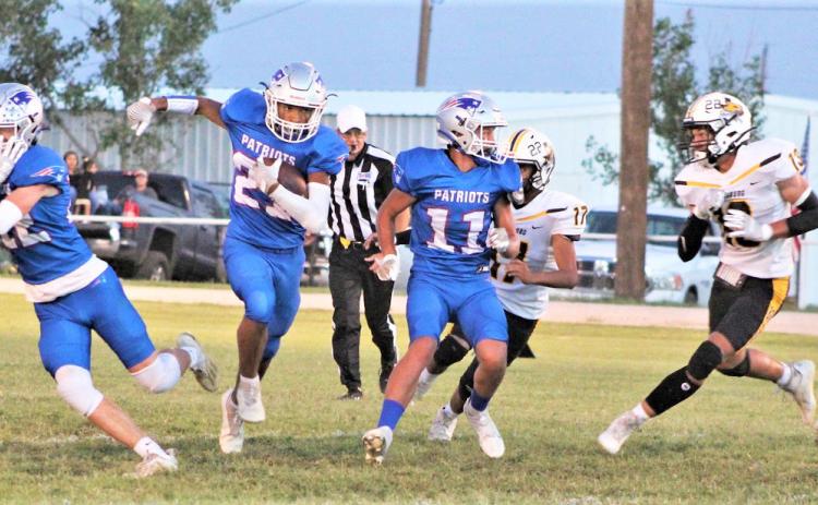 VALLEY WINS The Valley Patriots defeated the Petersburg Buffaloes 78-33 before a home town Homecoming crowd Friday night. | COURTESY PHOTO