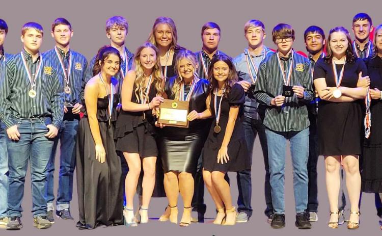 STATE BOUND Guthrie OAP is State bound. For the second time in the school’s history, Guthrie has advanced to the State One Act Play championship; the school’s last appearance was in the 1980s. For individual honors and photos, see page 6. | COURTESY PHOTO