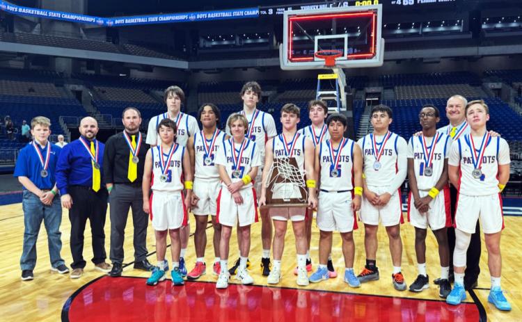 VALLEY STATE RUNNERS-UP after falling to the Perrin-Whitt Pirates 46-65 in the Championship game in San Antonio on Thursday, March 6. | KODIE FAIRCHILD