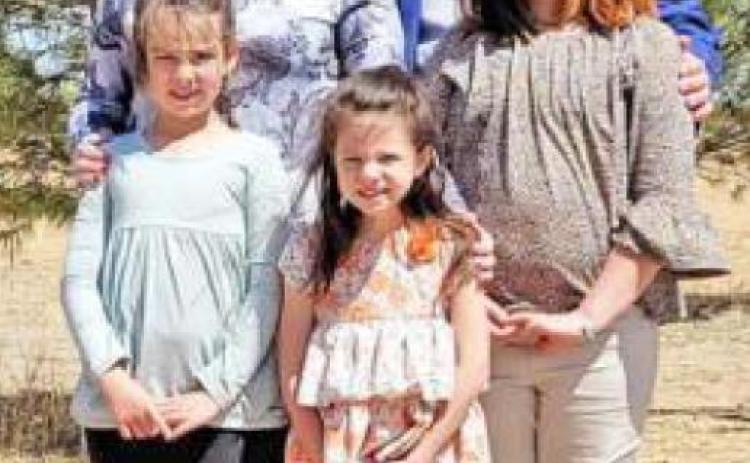 NEW MATADORS New Motley County ISD superintendent Kurt Koepke and his wife, Becki, have three daughters, MacKenzi, 10, Maci, 8, and MacKayli, 6. | COURTESY PHOTO
