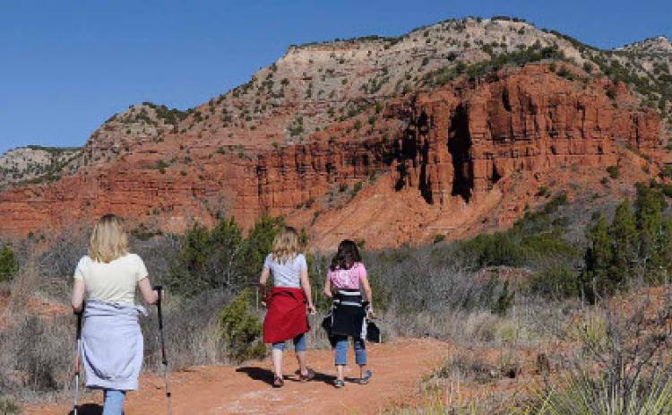NEW YEAR Caprock Canyons State Park is offering a variety of activities for January, including the always popular First Day Hike | TPWD PHOTO
