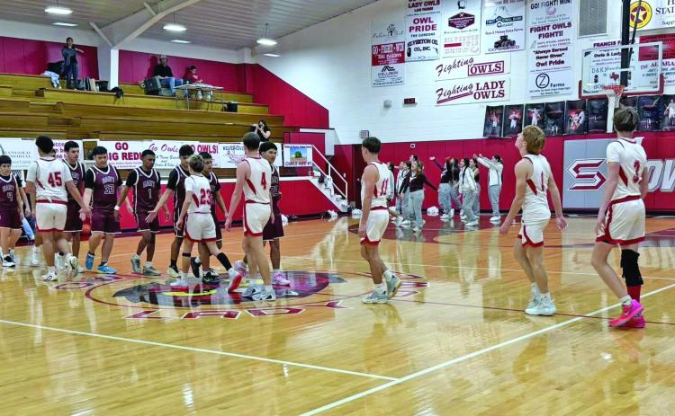 OWLS WIN On Friday, Jan 9, 2026, the Silverton varsity boys basketball team won their game against Hart High School by a score of 30-27. | COURTESY PHOTO