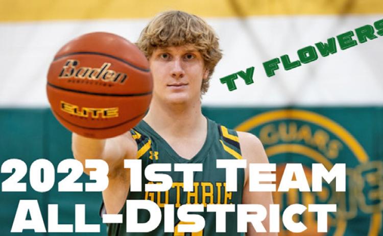 SPOTLIGHT ON GUTHRIE BOYS ALL-DISTRICT BASKETBALL HONORS