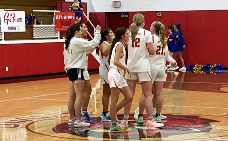 LADY OWLS TAKE 2 last week over Plainview Christian. | COURTEST PHOTO