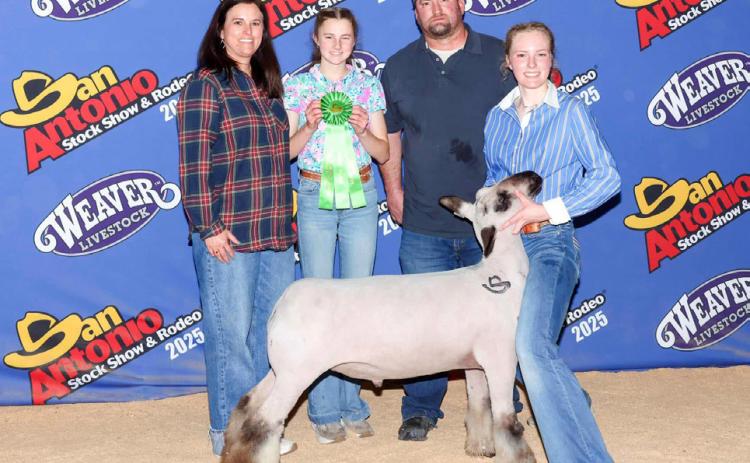 Congratulations go to Maddie Francis and the Francis family for their success at the 2025 San Antonio Stock Show. | COURTESY PHOTO