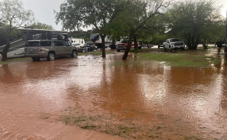 FLOODINGINROARINGSPRINGS Asaseriesofstrongthunderstormsmovedthroughthe area Sunday evening, May 25, the Roaring Springs Ranch Club received 4 inches of rain in about an hour, and precipitation continued throughout Sunday night. As of Monday morning, the club’s Snack Shop was closed due to excessive rain, and the golf course was under water as well. Many of the club’s roads were washed out and were extremely muddy on Monday. MORE PHOTOS, PAGE 8 | COURTESY PHOTOS