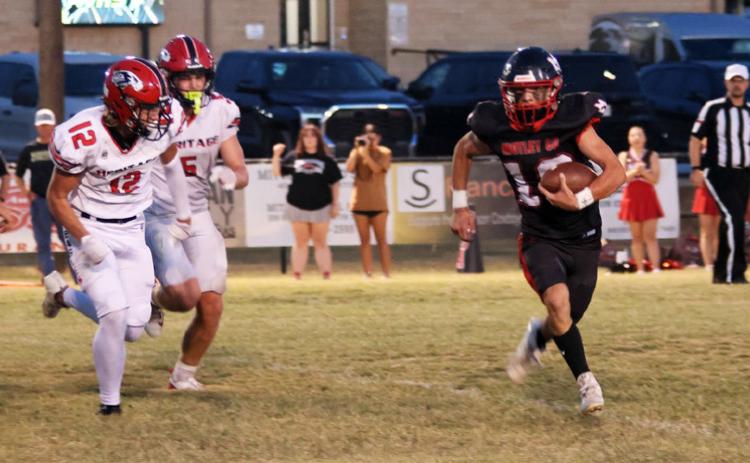 UNDEFEATED The Motley County Matadors, ranked #4 in the State, defeated Rockwall Heritage last week 62-32. | COURTESY PHOTO