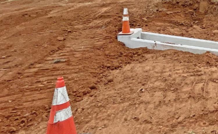 BARBARA BRANNON | CAPROCK COURIER POWERING UP Ground was broken last week for a 200 MW data processing facilitiy in northwestern Dickens County, east of the Cottonwood Substation off FM 193. | THE TEXAS SPUR