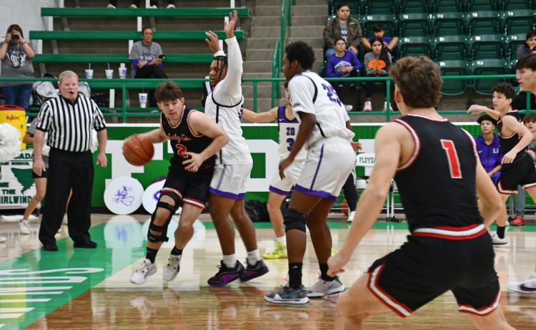 SEASON ENDS The Motley County varsity boys basketball team played in the Matadors’ first basketball playoff game since 2008 but took a tough loss 92-35 to the Lorenzo Hornets. Congratulations go to players and coachesonagreatseason. | COURTNEY MENDOLLA PHOTOS