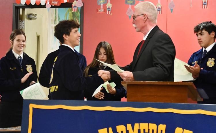Motley FFA holds year-end recognition
